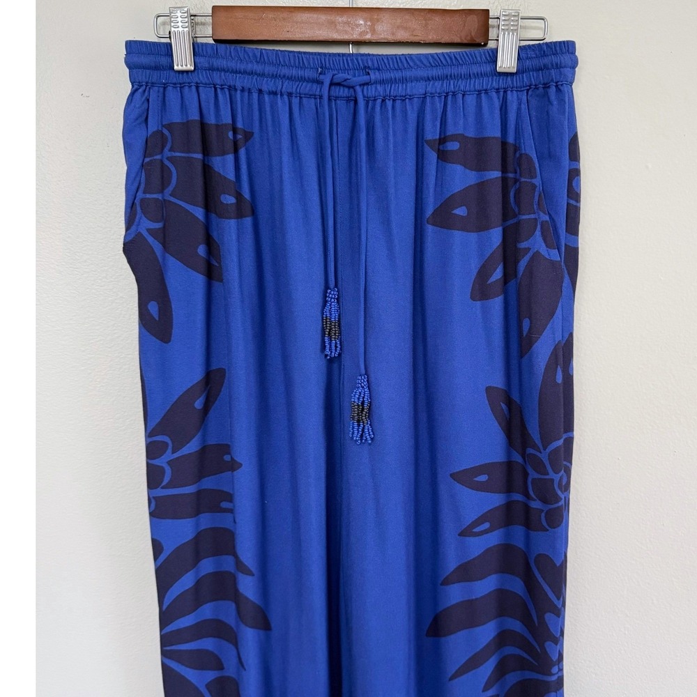 Farm Rio X Anthropologie Women's Martina Pull-On Wide Leg Pants Size M NWOT - Picture 5 of 11